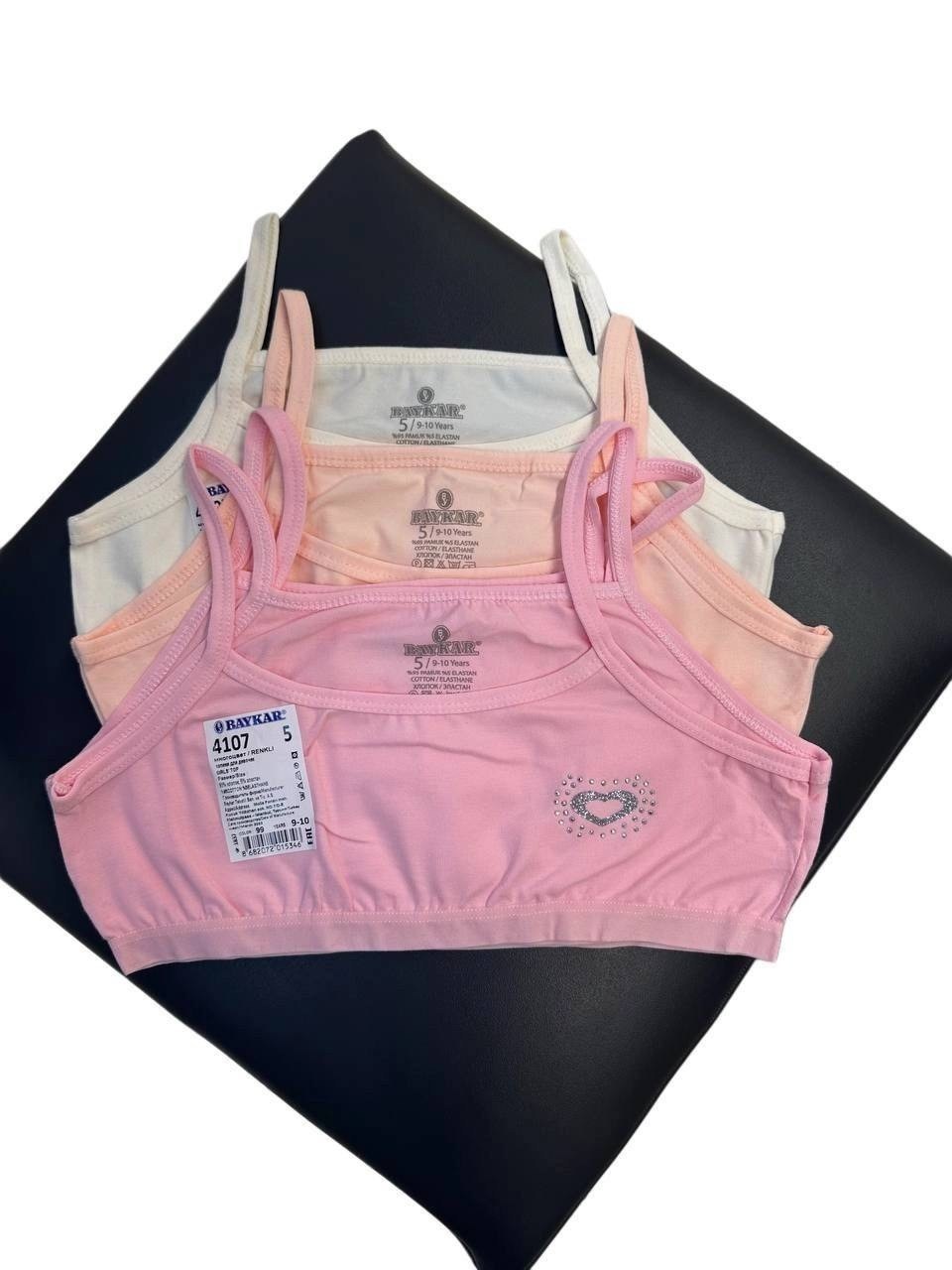 топик для девочек,бюстье baykar,нижнее белье для девочки,топик детский,детские нижнее белье