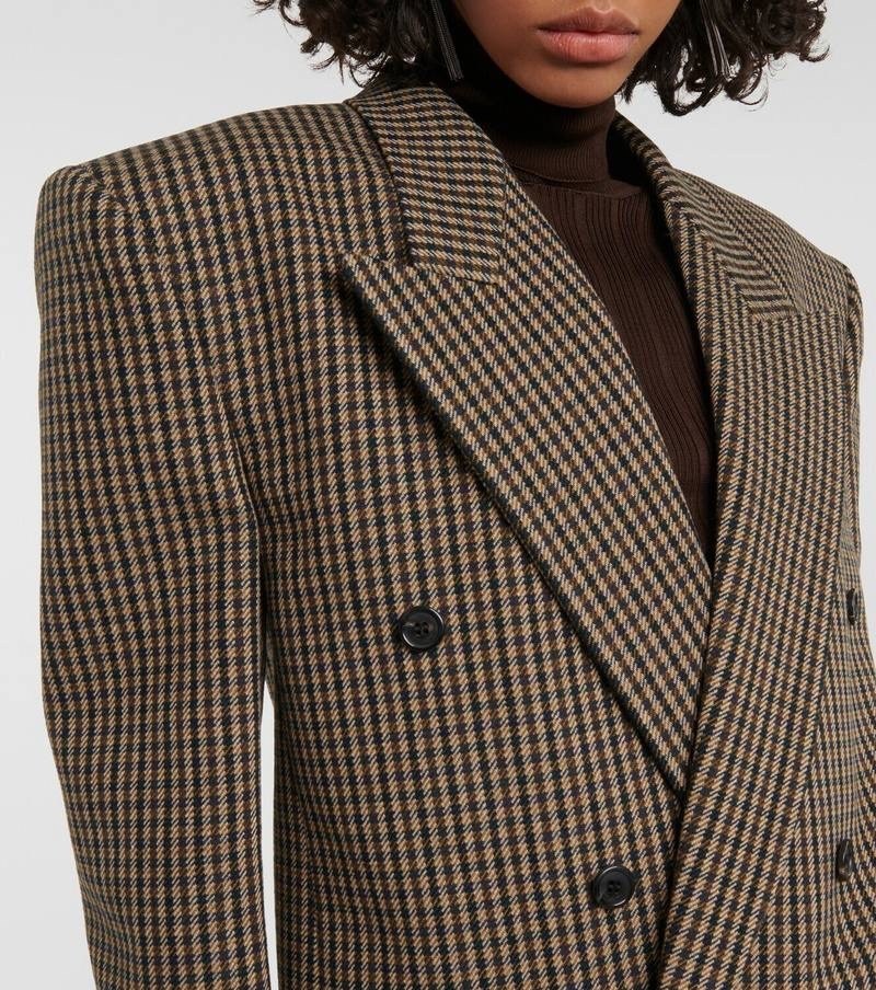 жакет,шерстяной жакет saint laurent,двубортный жакет,жакет saint laurent,женские жакеты