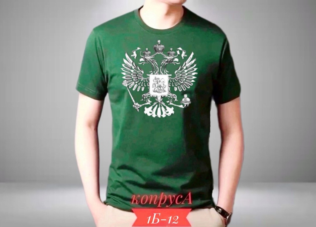 футболка с гербом,футболки для мужчин,футболка мужская,футболка россия,футболка