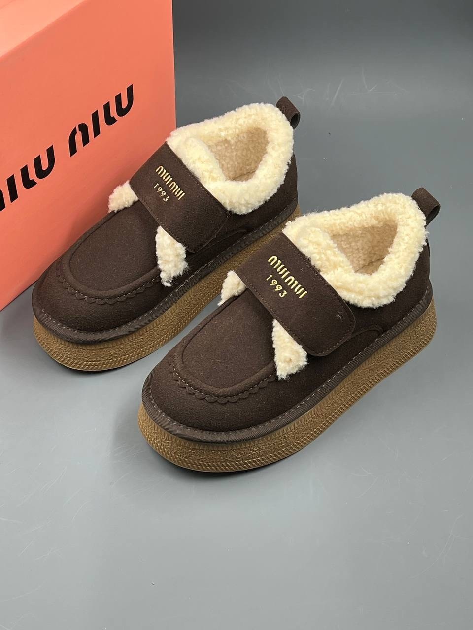 , женская,ботинки с мехом,модная ,лоферы на меху