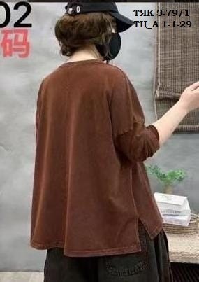 кофта женская,в стиле бохо,футболка оверсайз,пуловер,вареная футболка