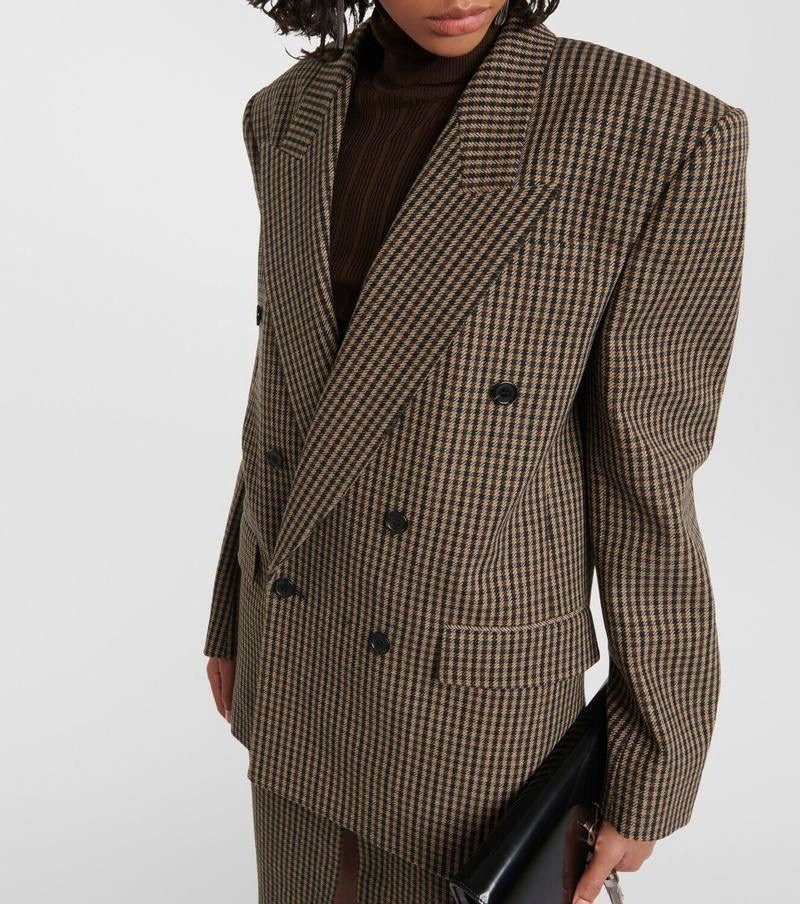 жакет,шерстяной жакет saint laurent,двубортный жакет,жакет saint laurent,женские жакеты