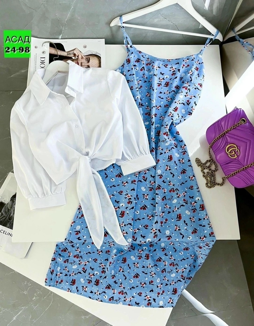 летние женские костюмы,комплект сарафан и рубашка,сарафан с рубашкой,женские костюмы,платье сарафан с рубашкой