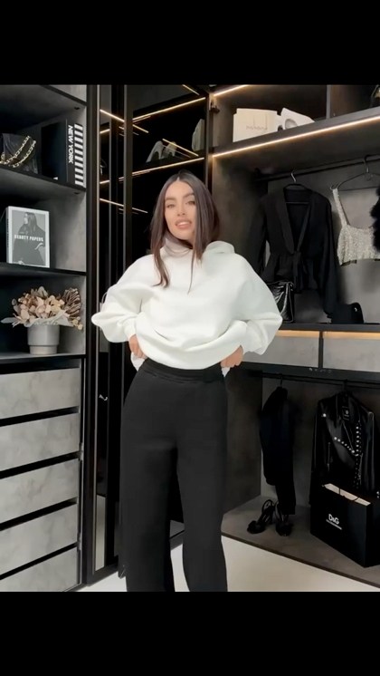 трикотажный костюм,костюм на флисе женский,широкие брюки,костюм на флисе с брюками палаццо,костюмы женские