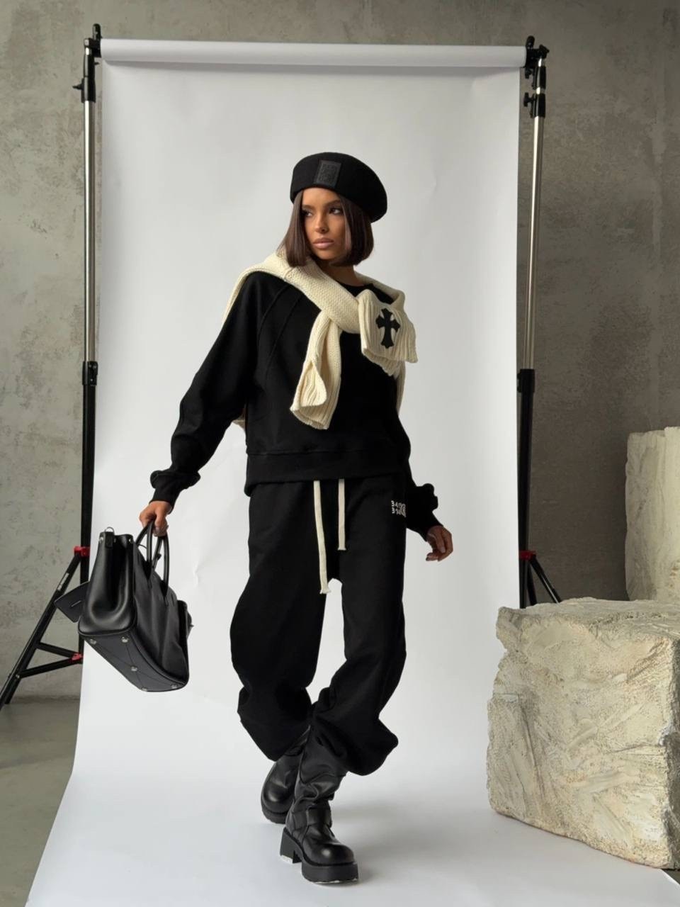 стильный свитер,спортивные костюмы женские,стильная одежда,комплект шапки
