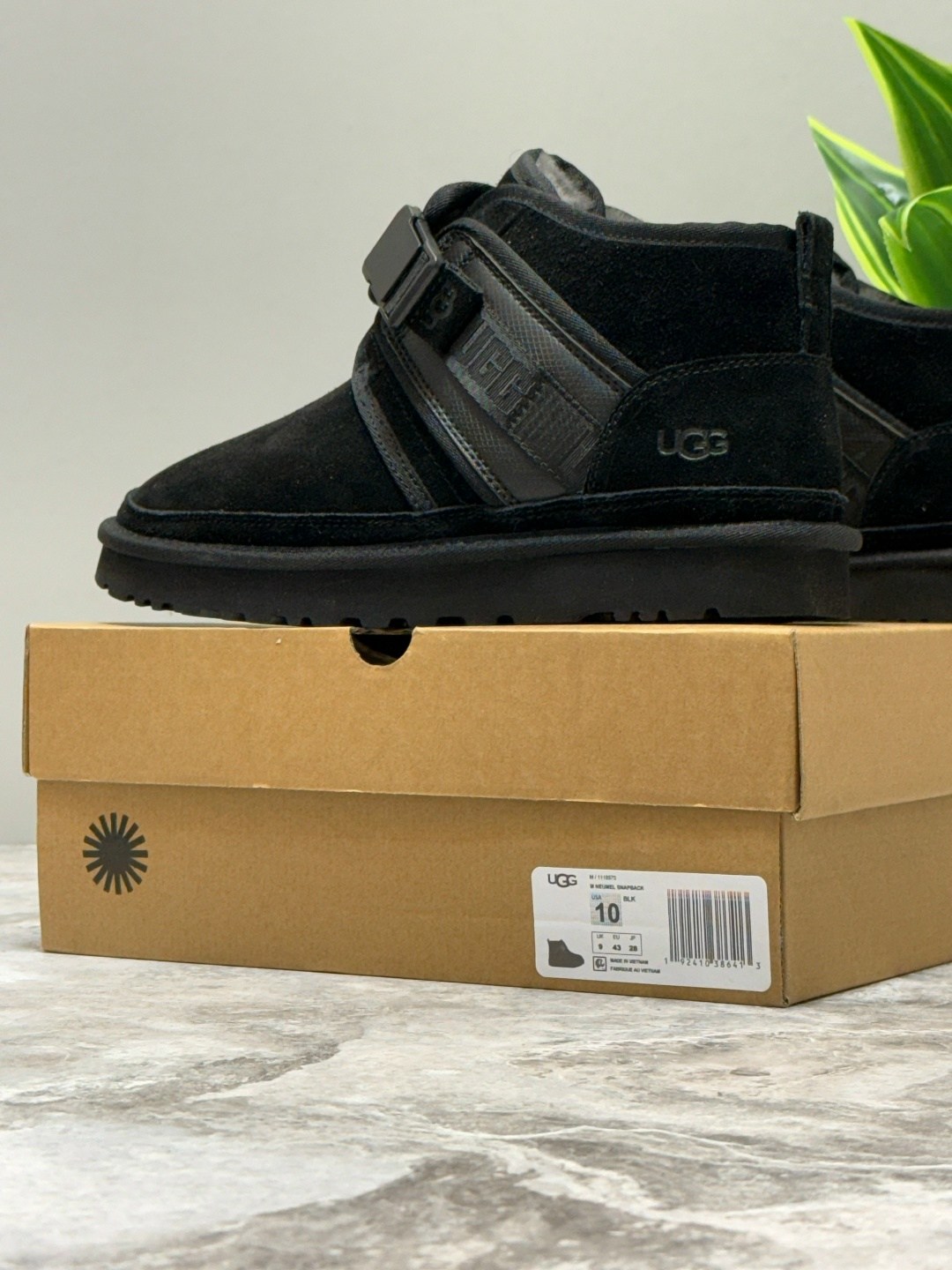 угги мужские,мужской ботинок ugg,мужские угги ugg,,ugg neumel snapback black