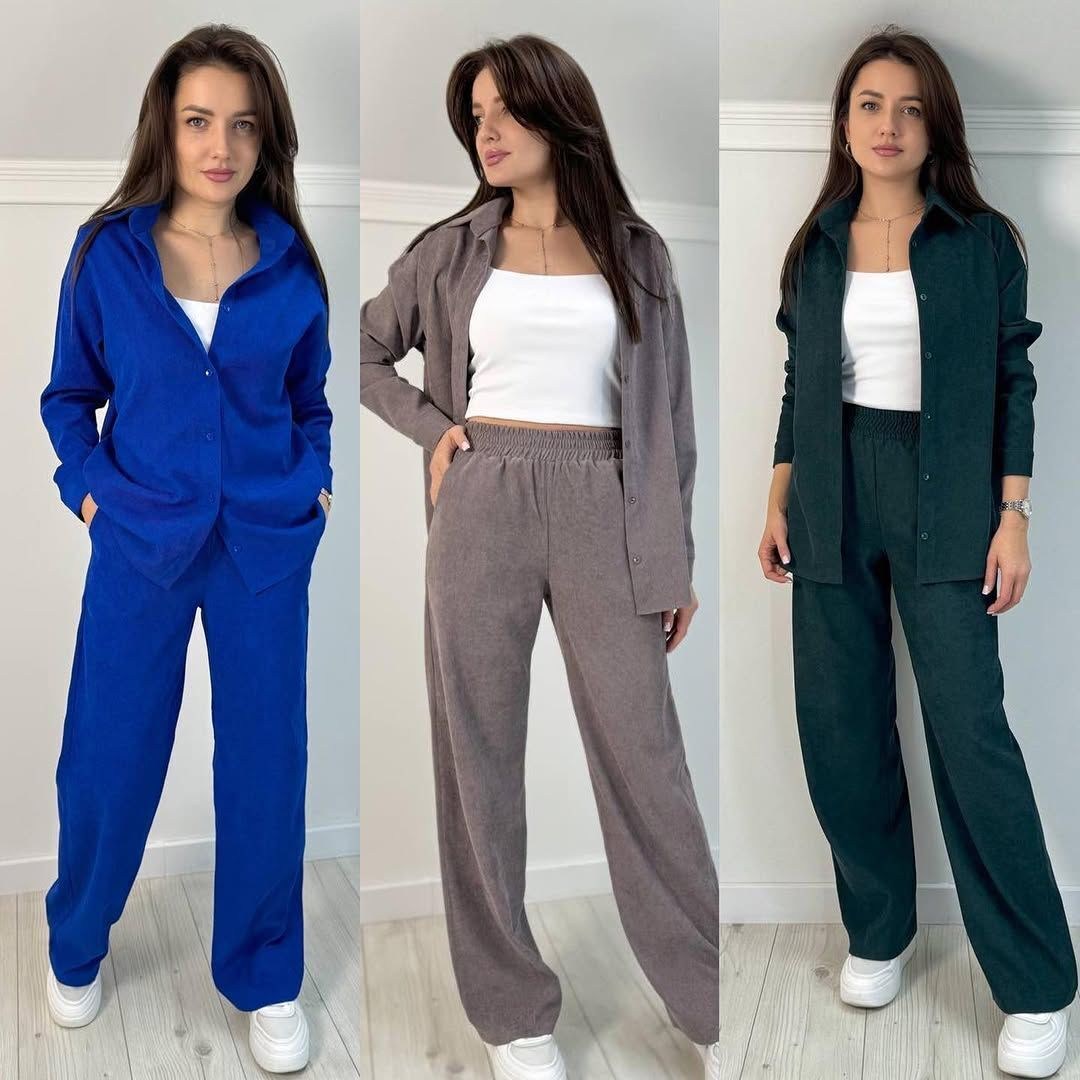 костюм двойка вельвет,костюм женский вельветовый,костюмы женские,костюмы брючные,вельветовые костюмы женские рубашка и штаны