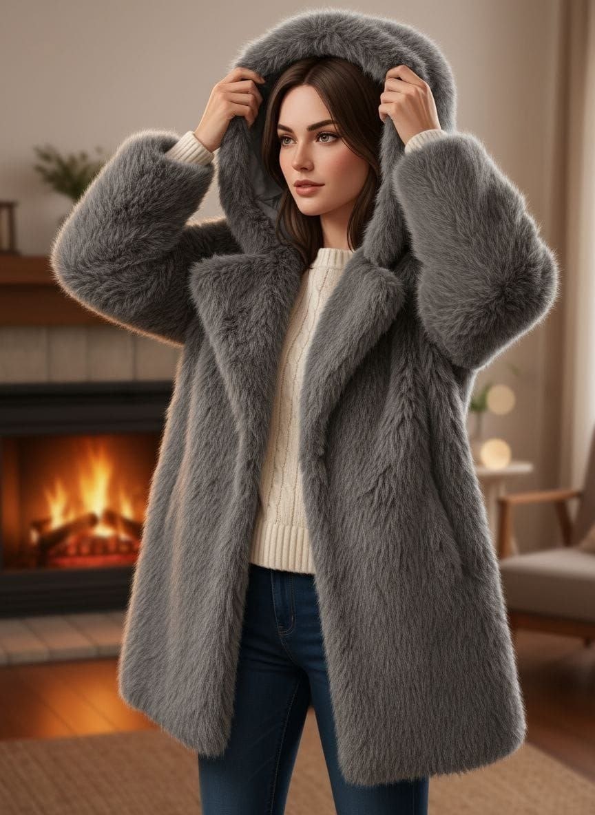 шуба искусственная экошуба зимняя,шуба искусственная,зимняя мода,шикарная шуба,шуба искусственная экошуба зимняя оверсайз