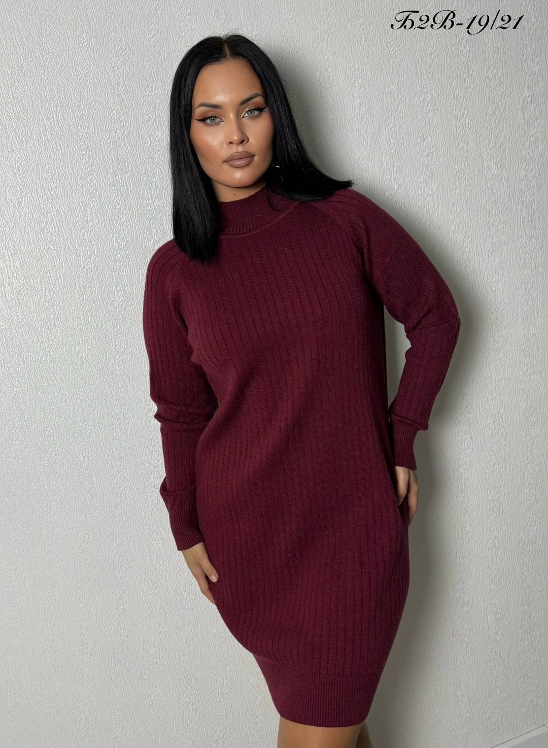 вязаное платье,вязаное платье теплое,платье вязаное теплое миди,теплое вязаное платье с горлом,бордовое вязаное платье