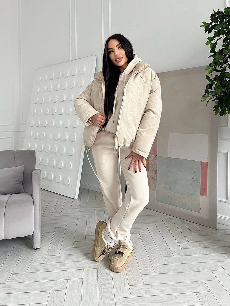 стильная куртка,куртка,женская куртка,костюм на флисе,куртка оверсайз