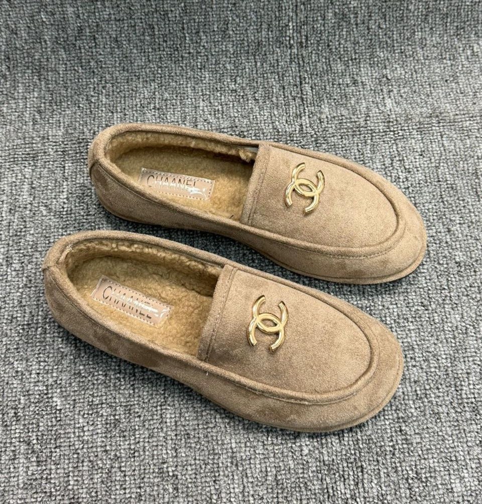 ,лоферы chanel,женские лоферы chanel,замшевые лоферы,женские замшевые лоферы