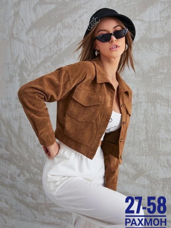 куртка женская,повседневная куртка,куртка вельветовая,,модная куртка