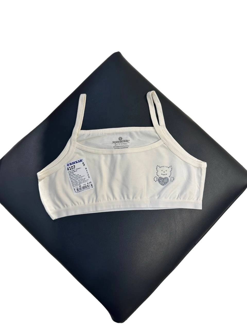 топик для девочек,бюстье baykar,нижнее белье для девочки,топик детский,детские нижнее белье