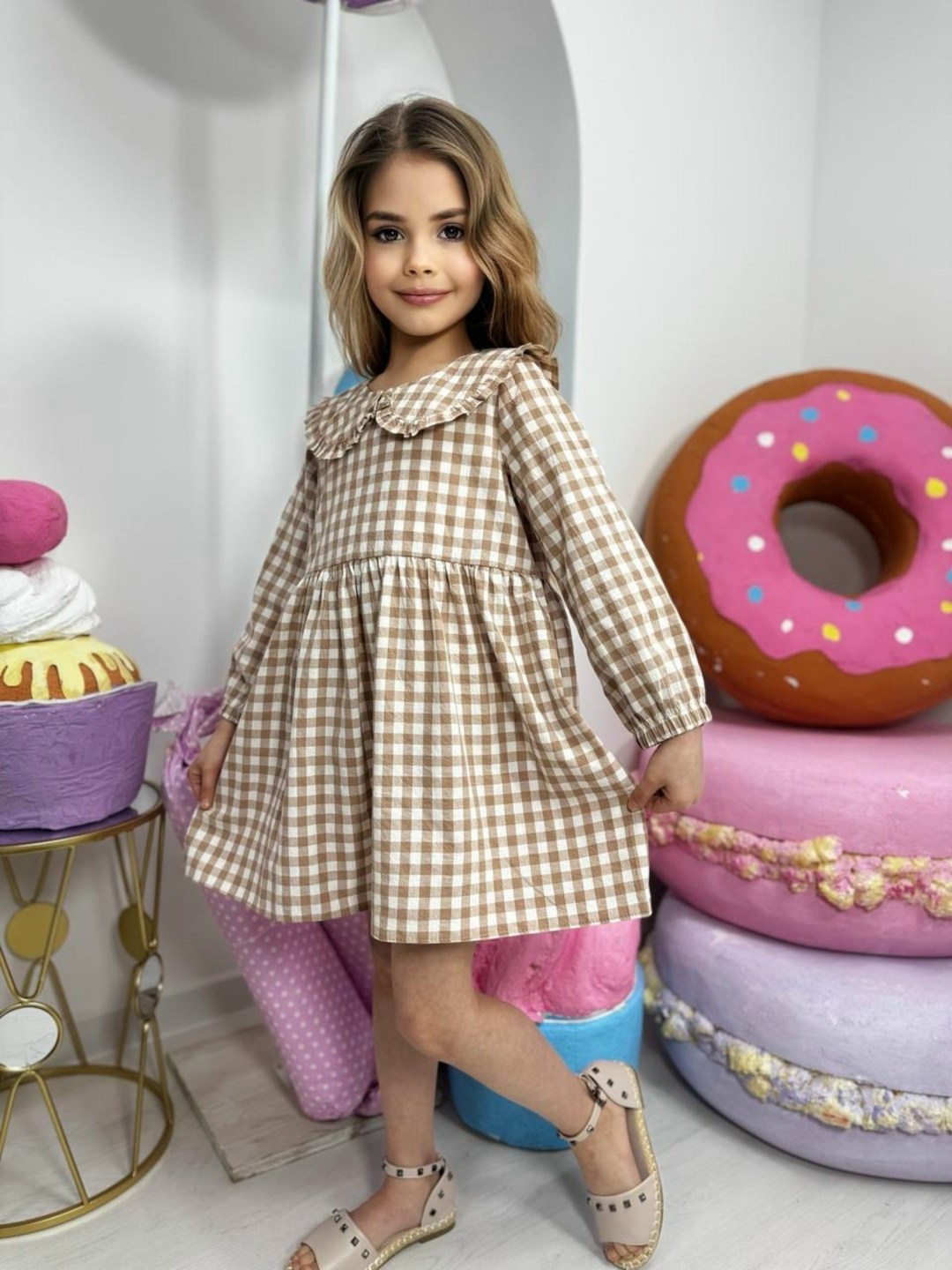 платье хлопок детское,детская платье,платье для девочек,платье в клетку,одежда для девочки