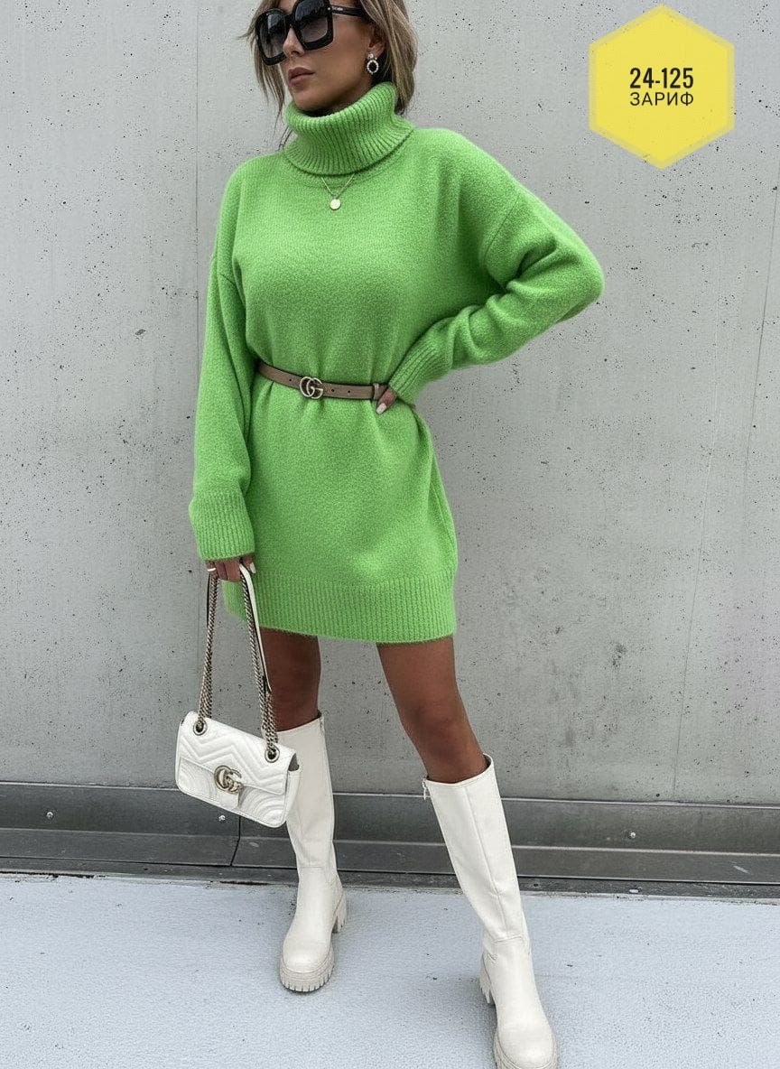 платье вязаное,вязаное платье туника,платье женское вязаное,платье туника теплая,платье свитер