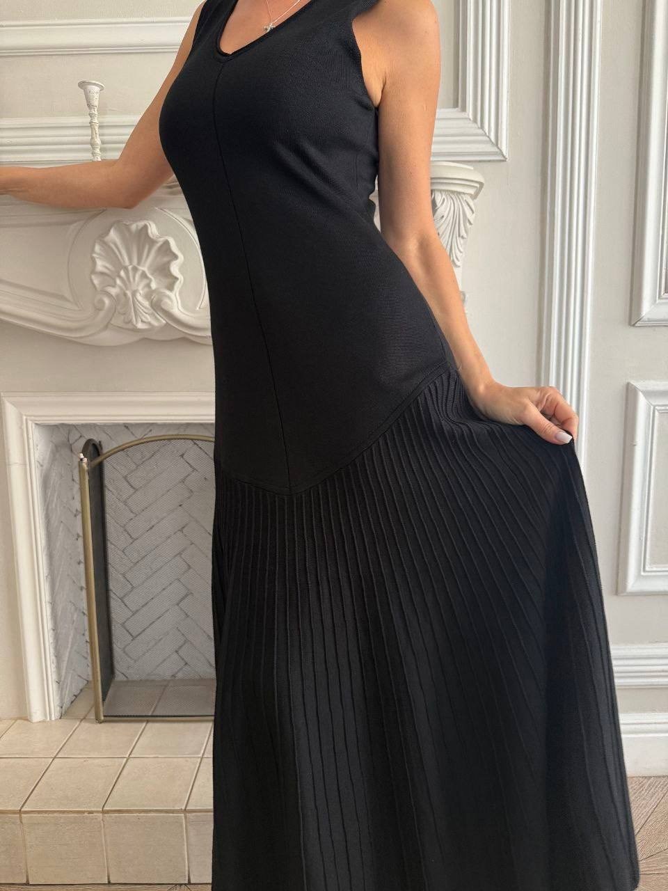 платье черный,трикотажное платье,длинное платье,вязаное длинное платье,платье вязаное
