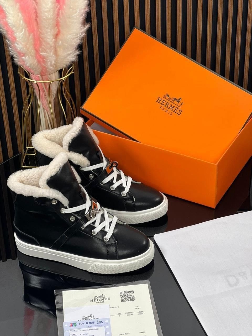 ,кроссовки hermes,кроссовки зима,кеды hermes,зимние кроссовки