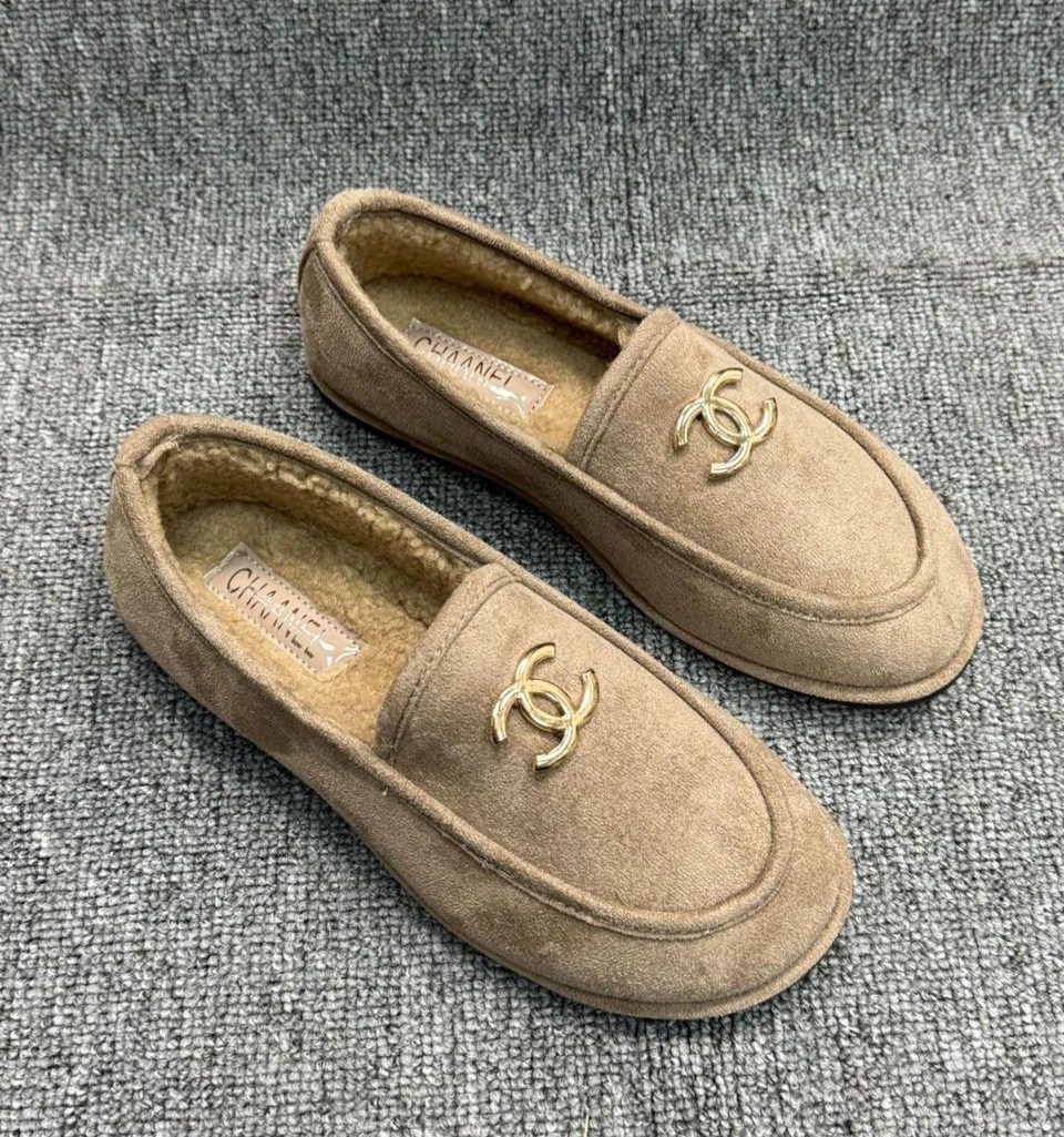 ,лоферы chanel,женские лоферы chanel,замшевые лоферы,женские замшевые лоферы