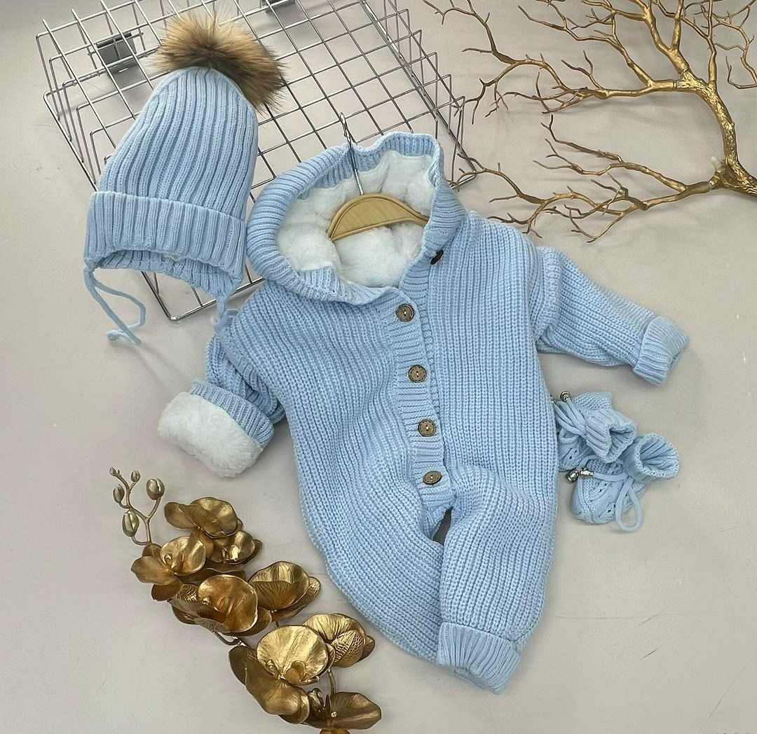вязаные комбинезоны для новорожденных,вязанный комбинезон новорожденному,вязаный детский комбинезон,комбинезон вязаный для новорожденного,комбинезон детский утепленный вязаный