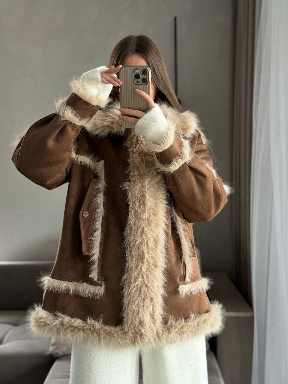 меховая куртка,теплая куртка,модная куртка,куртка из овчины,меховое пальто