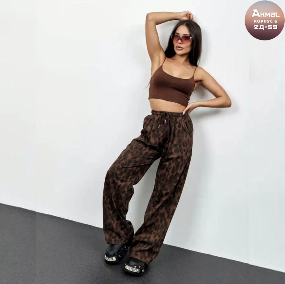 брюки с леопардовым принтом,летние брюки,брюки женские,брюки модные,брюки джинсы