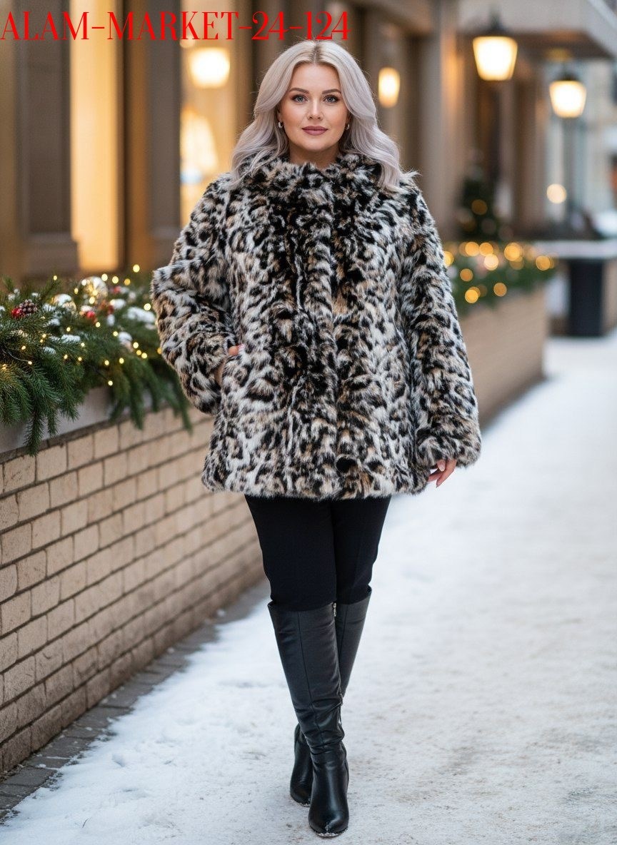 шуба леопардовая,шуба из экомеха,меховое пальто,искусственная шуба,шуба из эко меха