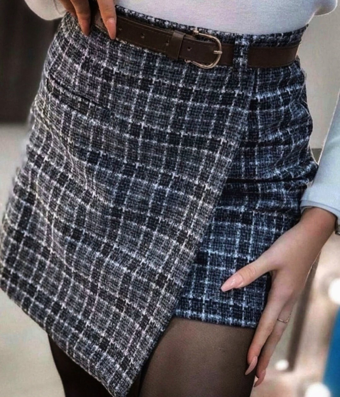 юбка в клетку,женская клетчатая юбка,юбка женская,клетчатая юбка,твидовая юбка в клетку