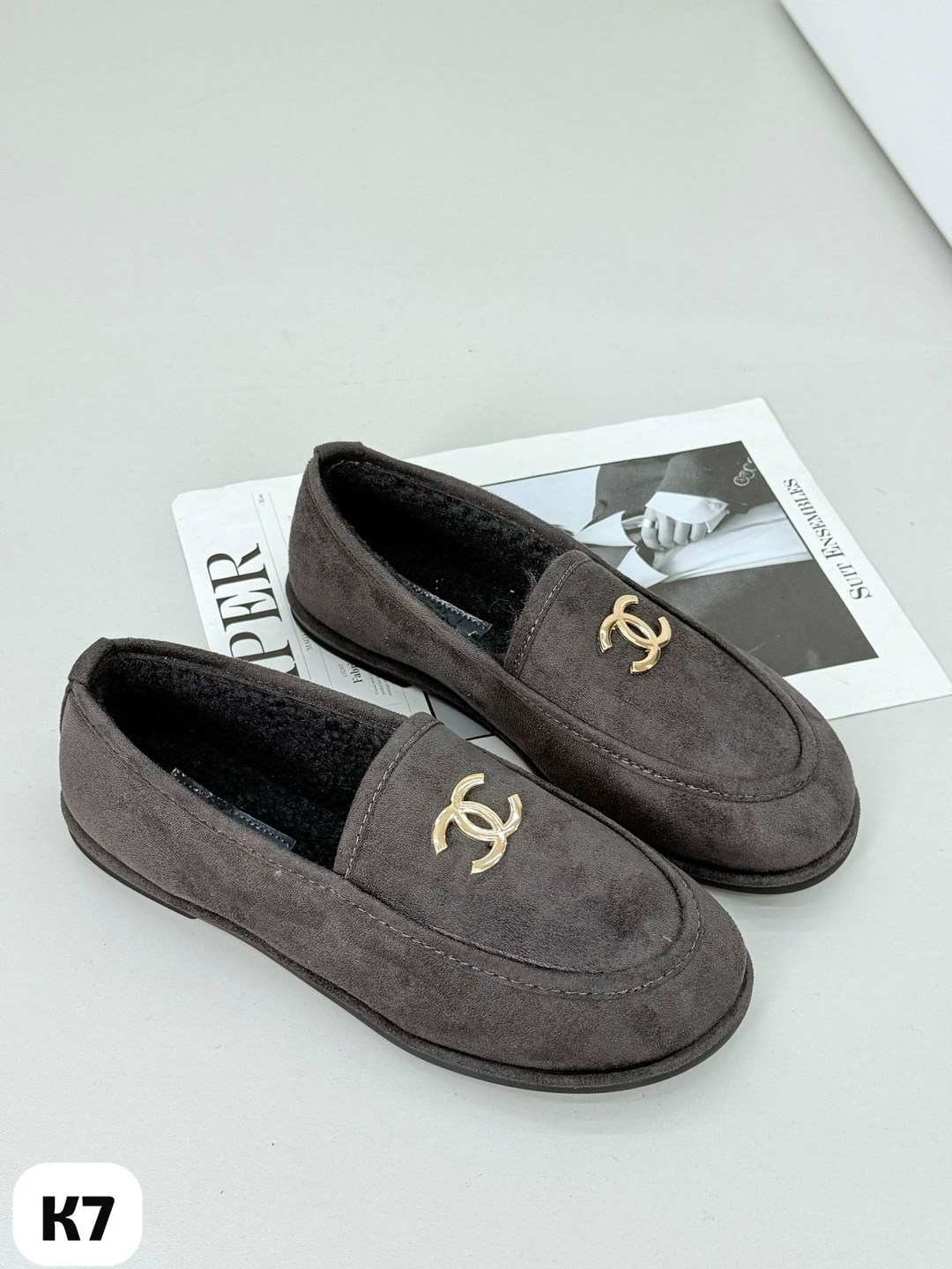 ,лоферы chanel,женские лоферы chanel,замшевые лоферы,женские замшевые лоферы