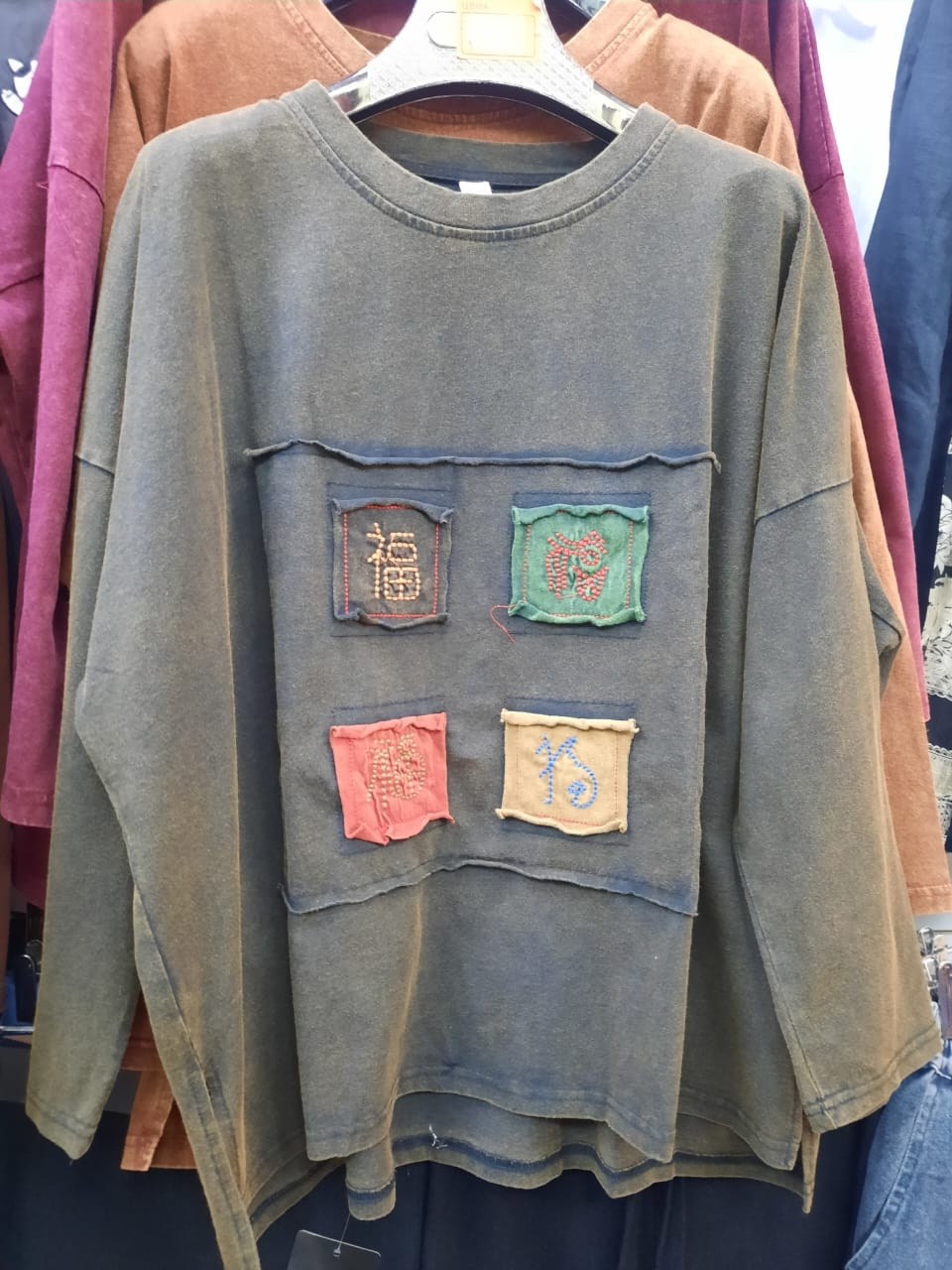 кофта женская,в стиле бохо,футболка оверсайз,пуловер,вареная футболка