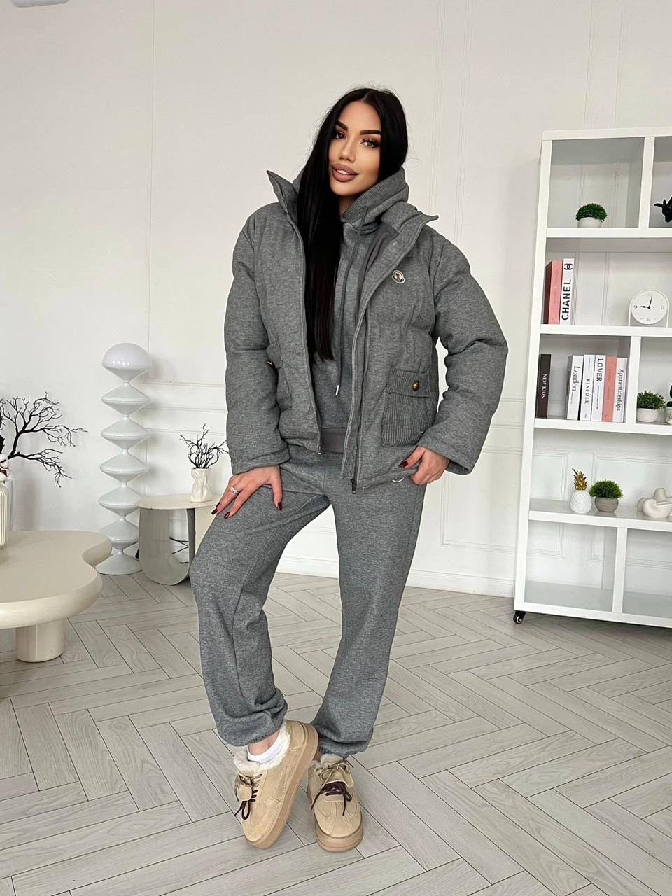 стильные костюмы,костюм женский тройка,костюм теплый на флисе,стильные куртки,костюм тройка с курткой