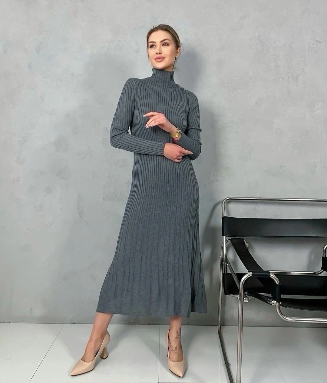 трикотажное платье лапша,платье лапша,женская платья лапша,вязаное платье,платье лапша с горлом