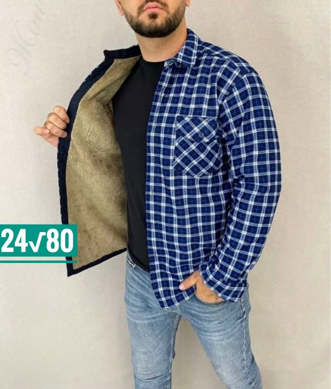 рубашка теплая на флисе,мужская клетчатая рубашка,рубашка с мехом,рубашки мужские модные,теплая рубашка