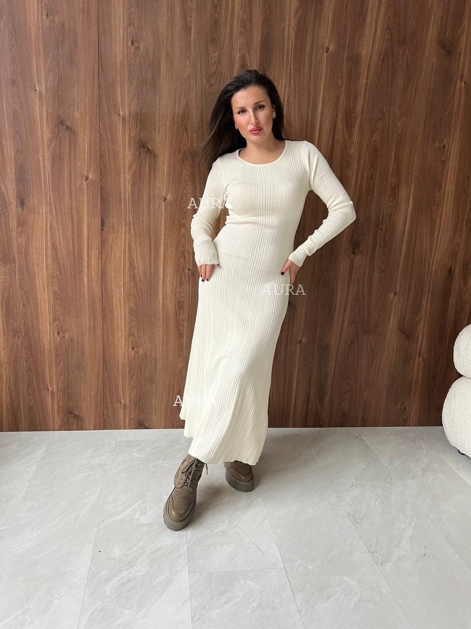 трикотажное платье,платье лапша женское,платье лапша,платье лапша макси,платье лапша теплое вязаное