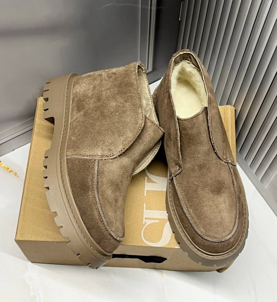 ,женская зимняя ,женская ,угги женские,ботинки замшевые