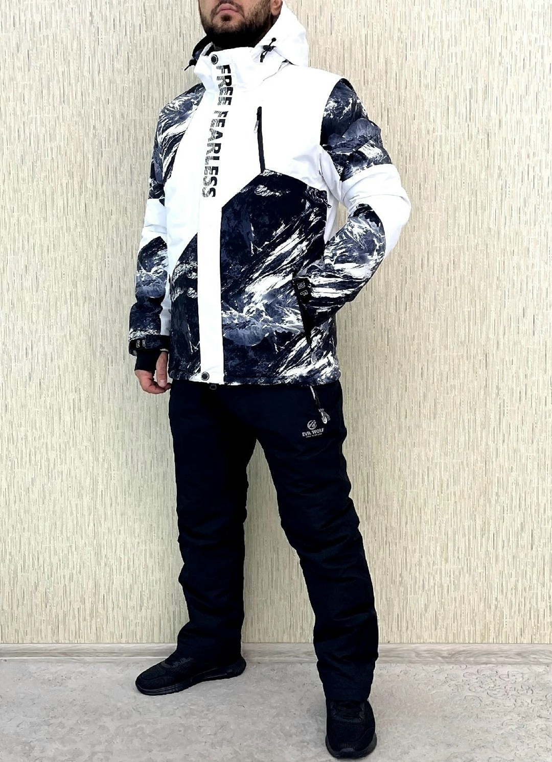 мужская зимняя горнолыжная куртка evil wolf,горнолыжный костюм зимний мужской,костюм горнолыжный мужской,горнолыжный костюм зимний,костюм зимний мужской