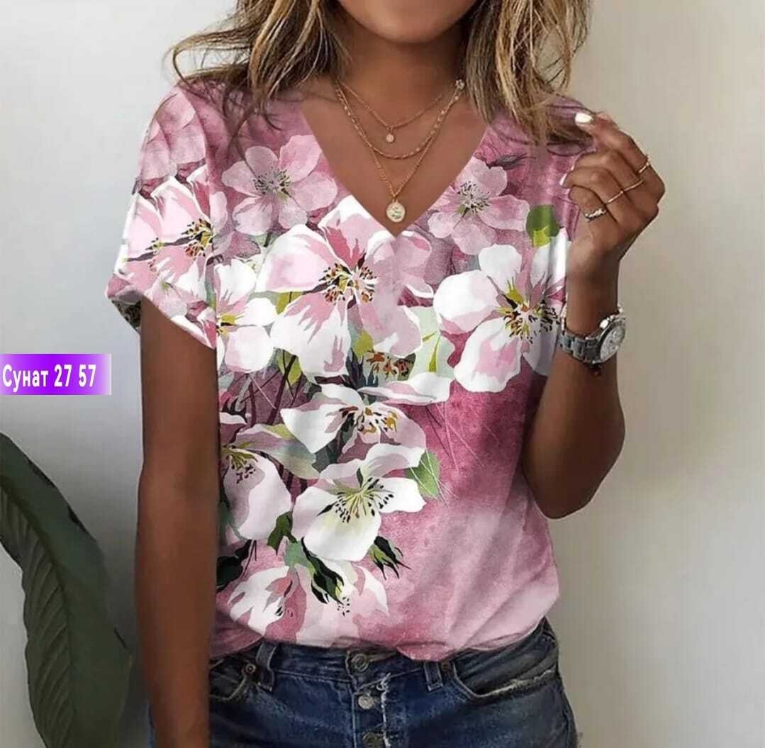 рубашка в цветочек женская,женская футболка,летние женские футболки,блузка женская,летние блузки