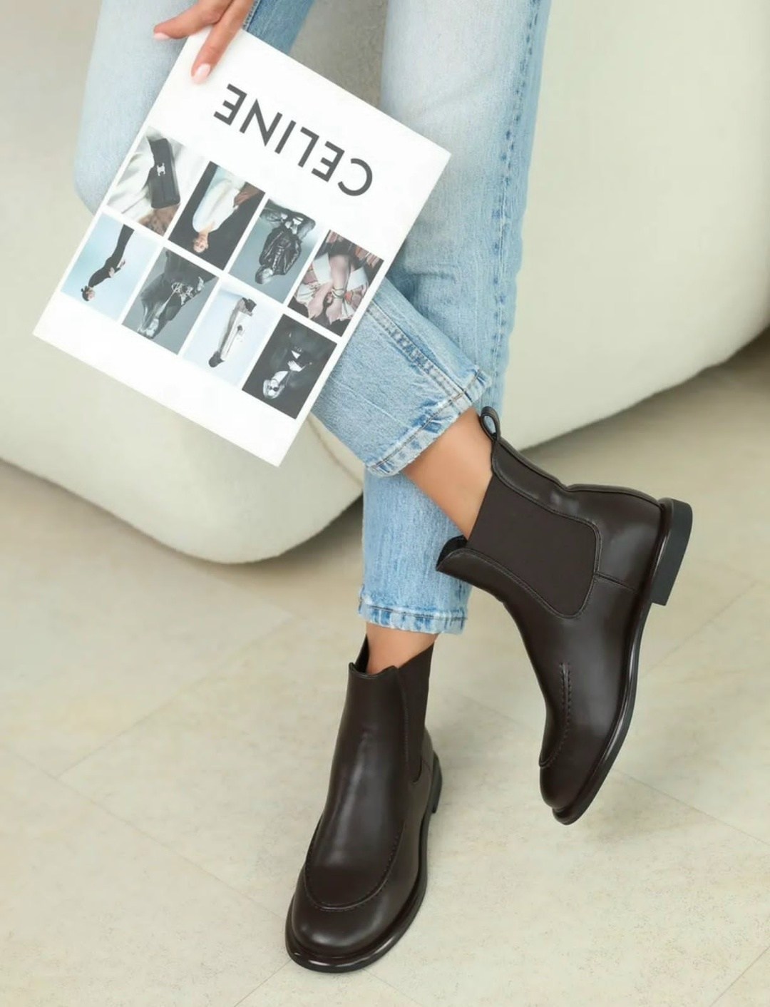 ,ботинки челси,женские ботинки челси,ботинки челси из натуральной кожи,обуви