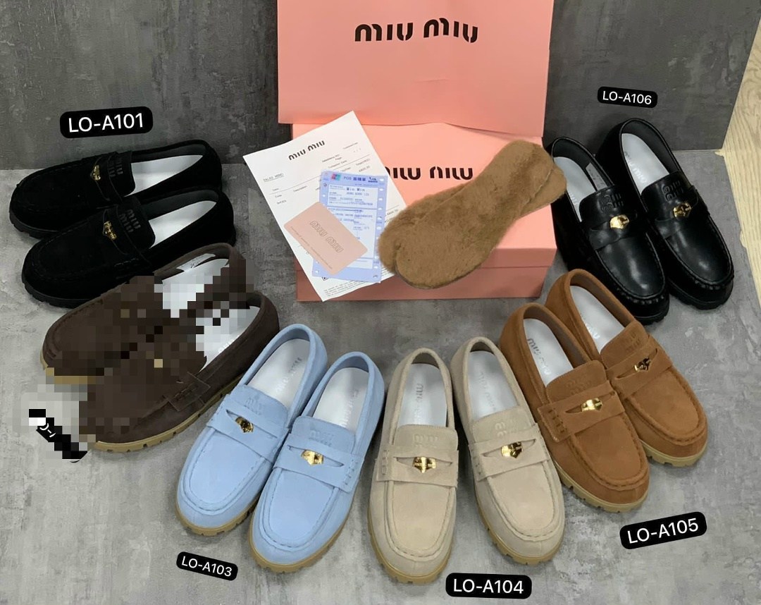 ,женская ,повседневная ,лоферы miu miu,лоферы замшевые