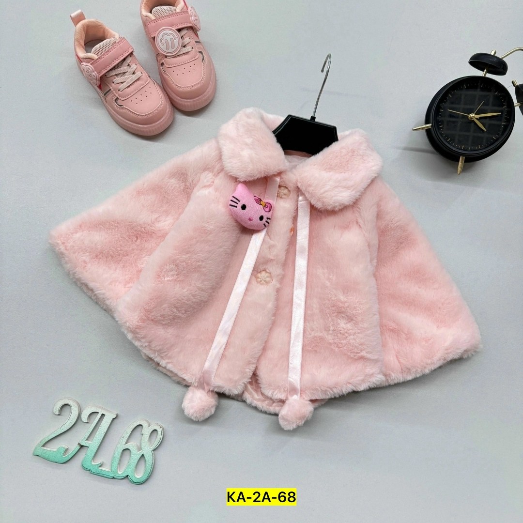 болеро детское,плюшевое пальто для девочки,верхняя одежда,накидка для девочки,девочка одежда