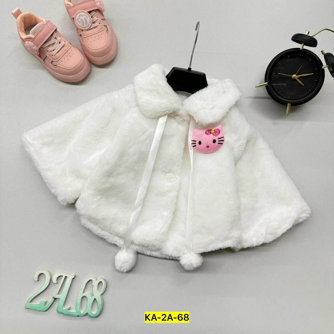 болеро детское,плюшевое пальто для девочки,верхняя одежда,накидка для девочки,девочка одежда