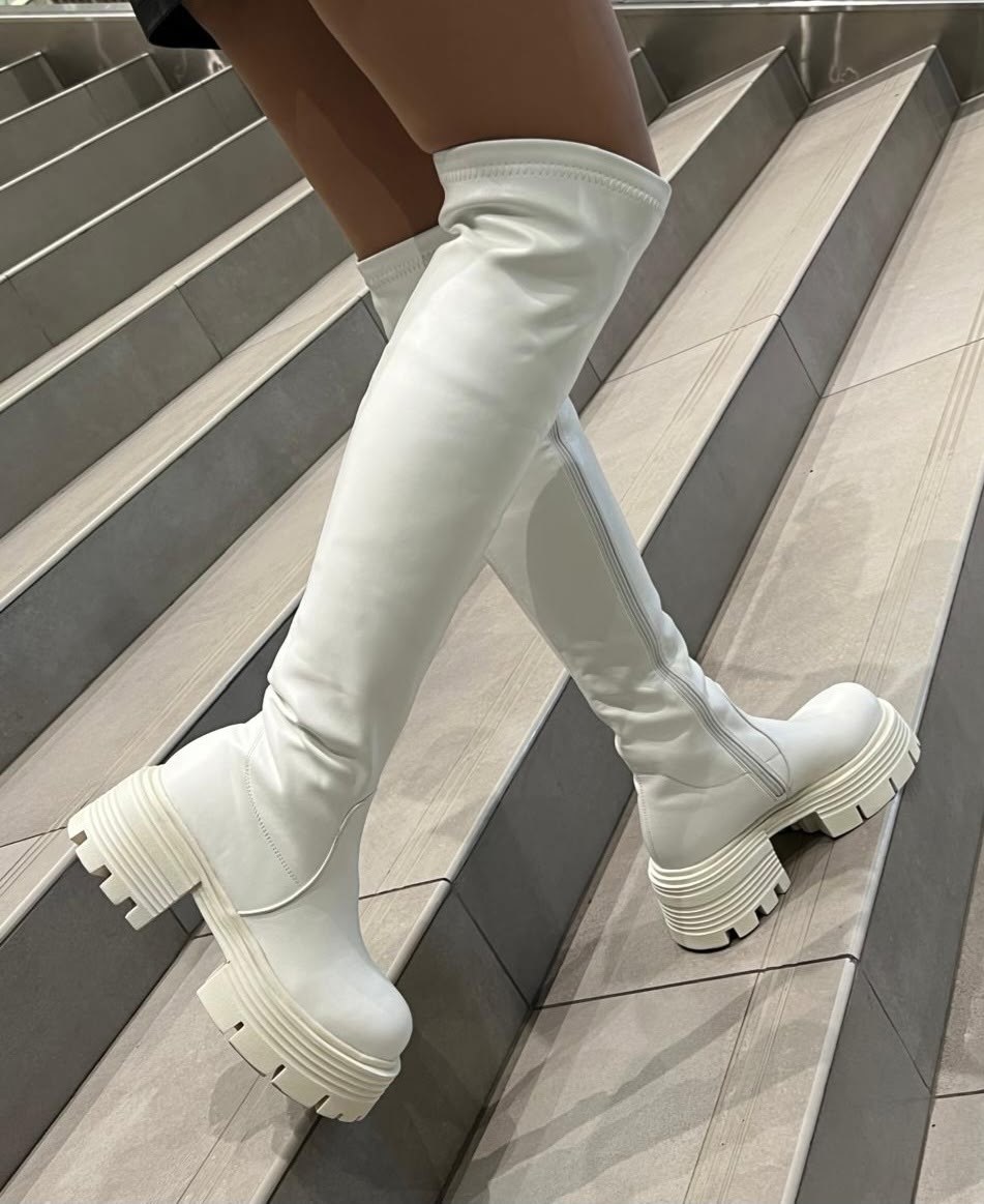 ботфорты женские,сапоги ботфорты,ботфорты женские демисезонные,белые ботфорты,женские сапоги