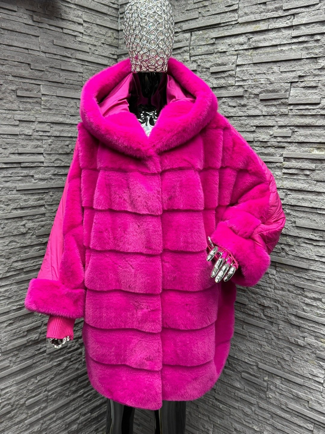 женская шуба,шуба розовая,норковые шубы,розовая норковая шуба,норковая шуба цвета фуксия