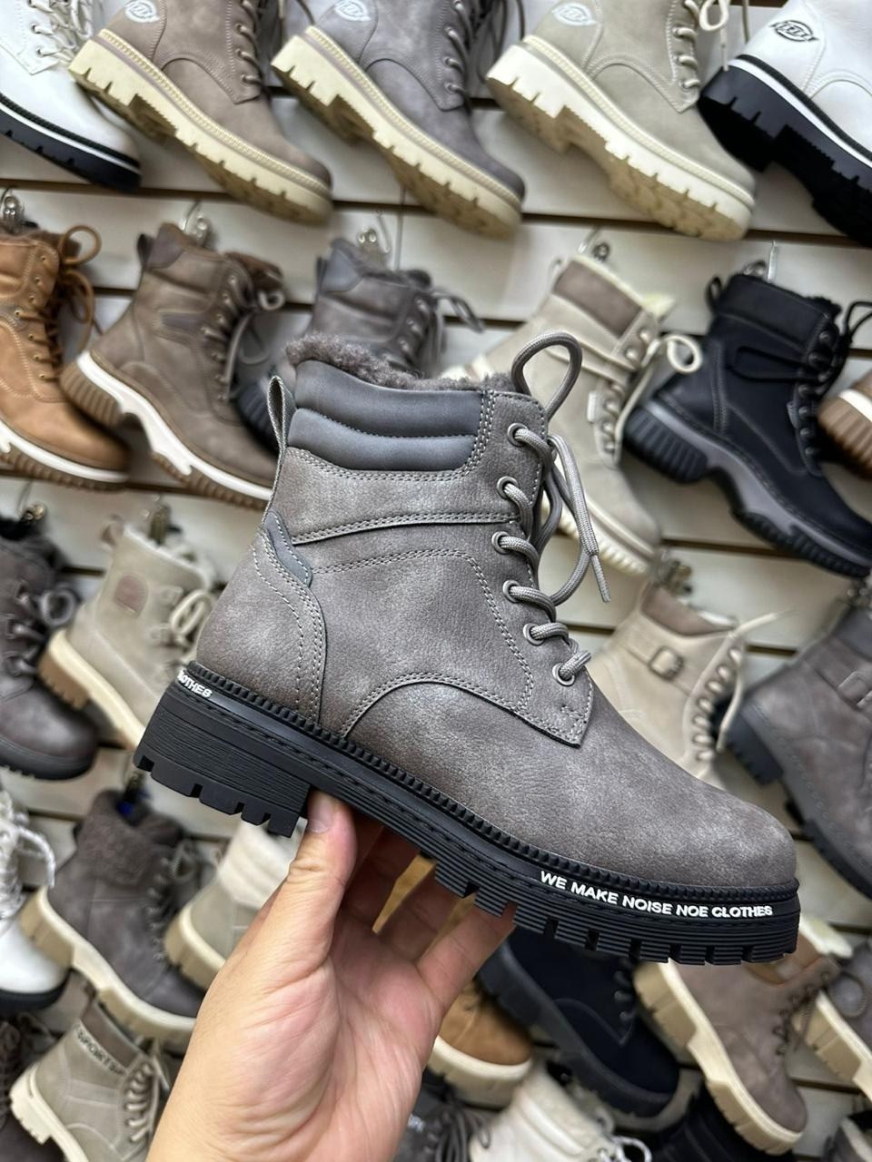 ,ботинки женские,ботинки,ботинки серые,ботинки зимние женские