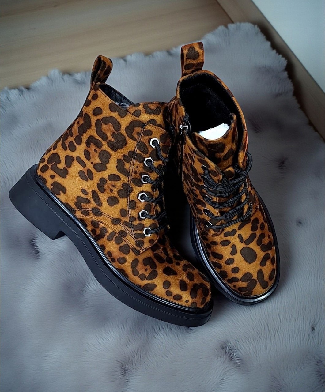 ,женские ботинки,леопардовые ботинки,модные ботинки,обуви