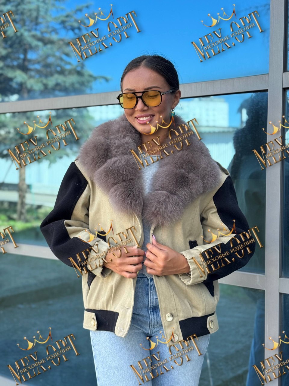 куртка с мехом,куртка меховая,куртка с натуральным мехом песца,джинсовая куртка с мехом,куртка кожаная с мехом