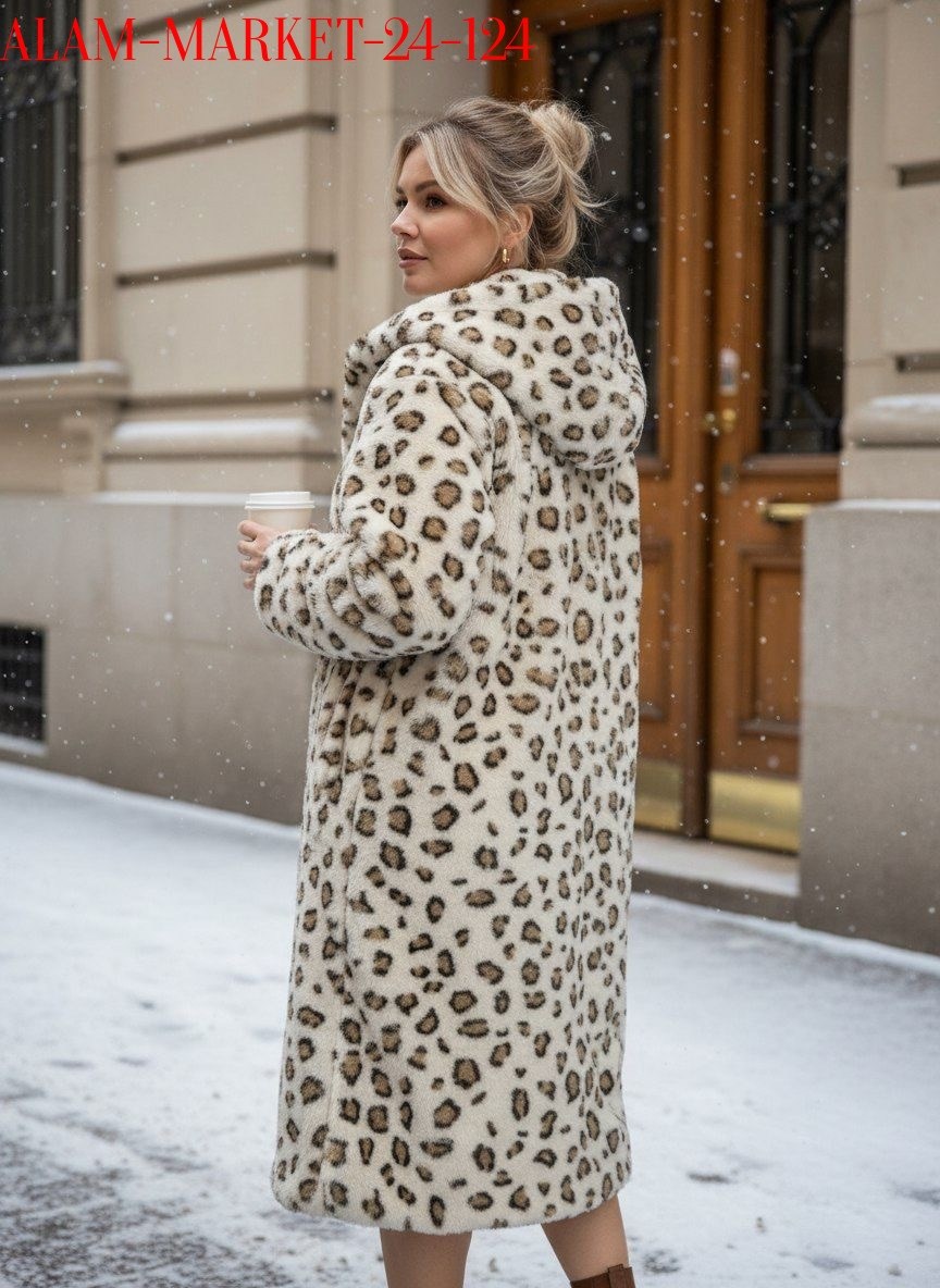 шуба искусственная,леопардовая шуба,шуба империал леопард,шуба искусственная женская,женская шуба