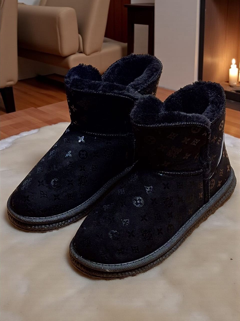 ,зимние сапоги,женские зимние сапоги,угги луи виттон,валенки луи виттон