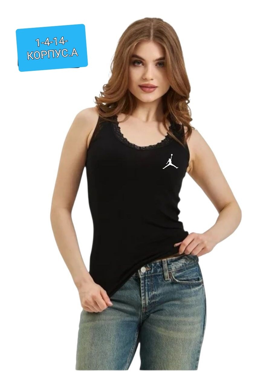 женская майка,майка с кружевами,майка хлопковая бельевая,майка бельевая женская,майка