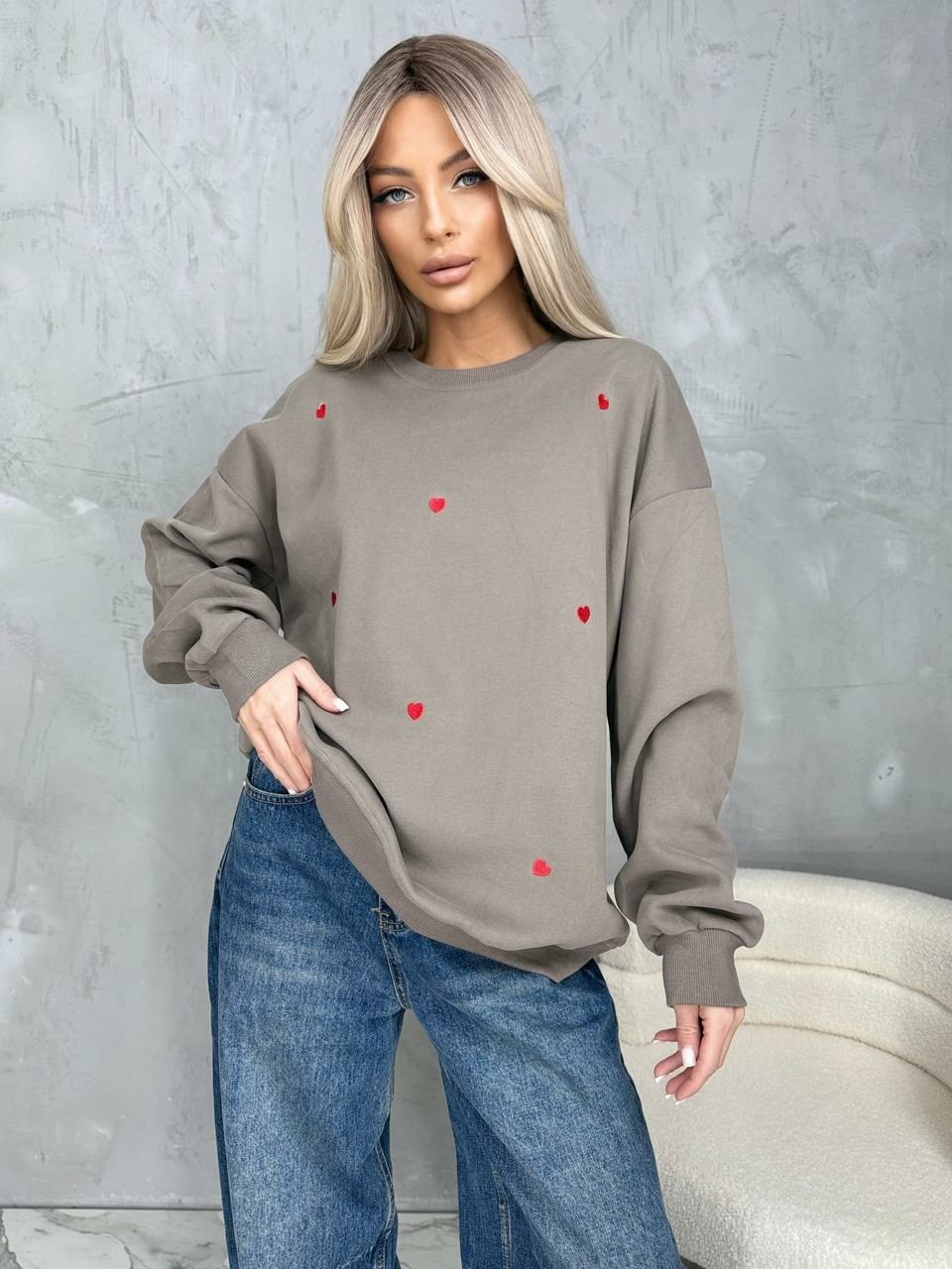 кофта женская,кофта серая,свитшот женская,свитер оверсайз вязаный кофта,кофта вязаная