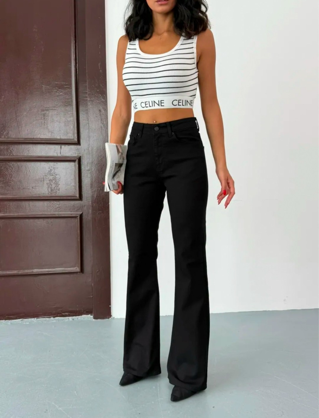 брюки клеш женские,элегантные брюки,повседневные брюки клеш,черные брюки клеш,прямые брюки